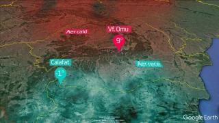 Inversiunea termică a răsturnat temperaturile în România. Vreme neobișnuită și de Crăciun