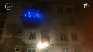 Un incendiu într-o garsonieră din Galați a provocat evacuarea blocului