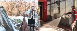 Vâltoarea de la sat sau spălătoria de la oraș. Ce aleg gospodinele în pragul sărbătorilor