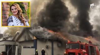 Restaurantul cântăreței Angela Rusu, mistuit de foc înaintea unei petreceri