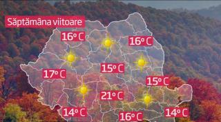 Temperaturi de primăvară la mijlocul lunii decembrie