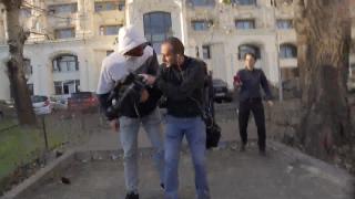 Fiul lui Gheorghe Dincă a bătut în stradă o echipă de jurnalişti (Video)