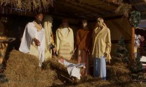 Magii și Fecioara Maria, întruchipaţi de manechine de plastic la Timișoara