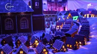 Orășel din turtă dulce făcut de cofetari în Polonia