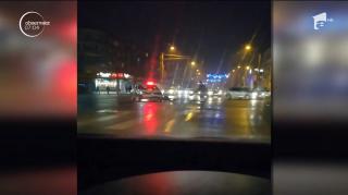 Polițist în misiune, rănit într-un accident în Bacău