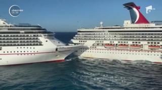 Două nave de croazieră s-au ciocnit în Mexic (Video)