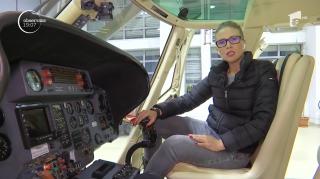 Primele imagini din elicopterul cu care au fugit soții Ceaușescu, la Revoluție