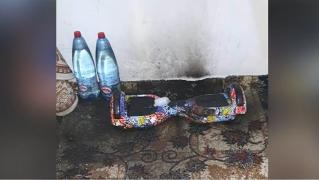 Familie din Bârlad în pericol, după ce un hoverboard cumpărat de Crăciun a explodat