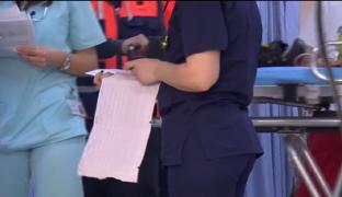 Poliţia s-a autosesizat în cazul femeii care a luat foc pe masa de operaţie la Spitalul Floreasca