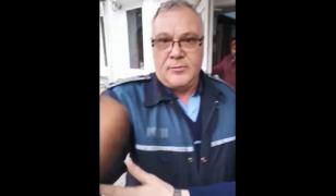 Reacţie violentă a unui poliţist de la Secţia 9, faţă de un bărbat care-l filma cu telefonul mobil (video)