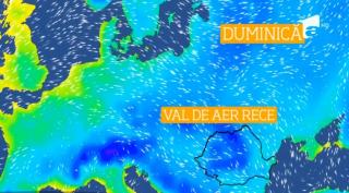 Un val de aer polar aduce ninsori și viscol în România
