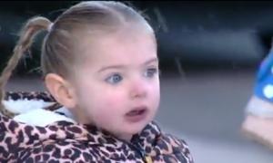 Cadou impresionant pentru o fetiță de doi ani, născută fără jumătate de inimă