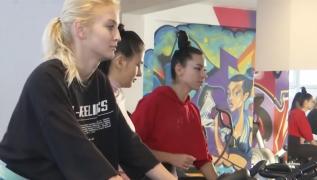 Sălile de fitness sunt din nou pline, după sărbători