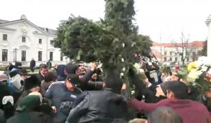 Femeie călcată în picioare la Iaşi, la slujba de Bobotează