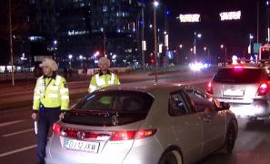 De Sfântul Ion, poliţiştii au ieşit pe stradă, la vânătoare de şoferi care s-au urcat băuţi la volan