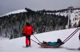 Accidente pe pârtiile din Poiana Braşov, din cauza încălzirii vremii