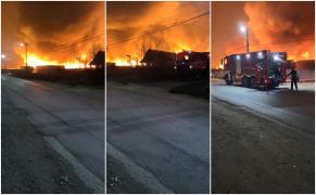 Incendiu devastator în Prahova, zeci de pompieri intervin. Sistemul Ro-Alert, activat (Video)