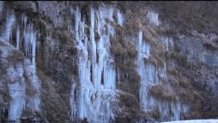 Peisaje de vis în Banatul Montan, la Cascada Bigăr