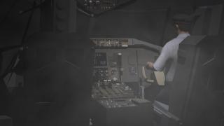 Animație: Cum s-a umplut cu fum avionul întors pe Otopeni