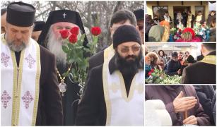 Lacrimi şi durere fără margini la înmormântarea celor 4 copilaşi care au pierit în incendiul de la Timişoara (Video)