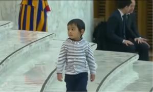 Audienţa ţinută de Papa Francisc, întreruptă de o vizită surpriză