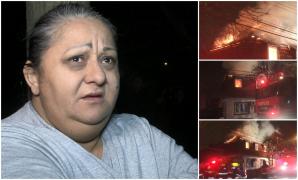 Cântăreaţa de manele Sorina, supărată pe pompieri, după ce i-a luat foc casa: "Dacă aveam furtun, opream eu imediat" (Video)