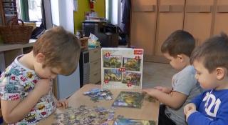 Ziua Internaţională a Puzzle-ului, sărbătorită la o grădiniţă din Timişoara