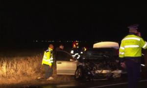 Accident violent pe "șoseaua morții" E85, în Buzău