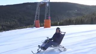 Skiurile, înlocuite de g-karturi pe pârtia din Cârlibaba (Video)