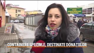 Containere speciale în Suceava cu haine pentru persoane nevoiaşe