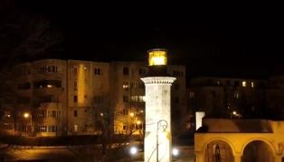 Farul Genovez de pe faleza din Constanţa funcţionează din nou, după 107 ani