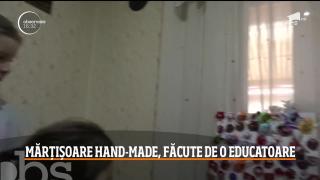 Mărţişoare hand-made, făcute de o educatoare din Bistriţa