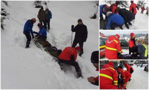 Turistă rănită după ce a căzut în timp ce escalada Cascada Cailor, în Maramureș (Video)