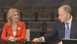 Alessandra Stoicescu prezintă în premieră culisele NATO. Mircea Geoană, ghidul echipei Observator