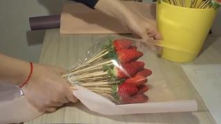 Buchetele comestibile, la mare căutare de 8 Martie