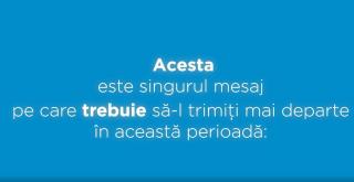 Coronavirus în România: "Acesta este singurul mesaj pe care trebuie să îl trimiți mai departe!"