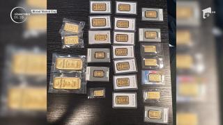 Bagaj cu lingouri de aur, descoperit la un pasager, pe Aeroportul din Cluj