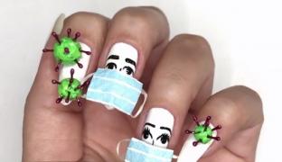Covid-19, sursă de inspiraţie pentru un nou trend în materie de manichiură