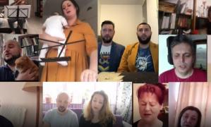 Angajații de la Opera din Brașov, spectacol pe internet (Video)