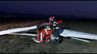 Doi morți, după prăbușirea unui avion de mici dimensiuni la Arad (Video)