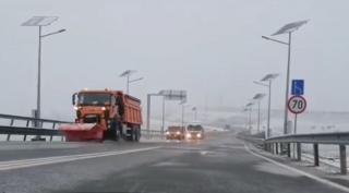 Zăpada "mieilor", căzută la sfârşit de martie, a acoperit aproape trei sferturi din ţară