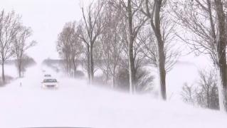 Codul portocaliu de viscol a paralizat sud-vestul ţării