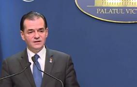 Ludovic Orban anunță noi ordonanțe pentru sprijinul economiei