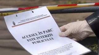 Parcurile bucureștene au fost închise, pentru a preveni răspândirea coronavirusului