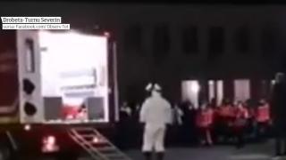 Protest la spitalul din Drobeta, după descoperirea uui pacient cu Covid-19