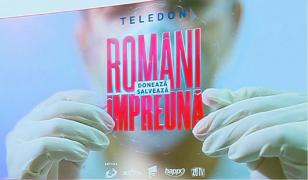 Teledonul "Români Împreună", maraton de apeluri. Vedetele familiei Intact au vorbit ore în şir la telefon cu toţi donatorii