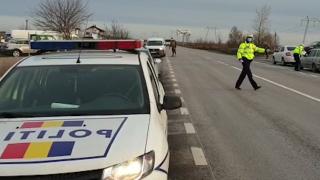 Puncte de control ale poliției pe drumuri din Suceava, conform Ordonanței Militare 6