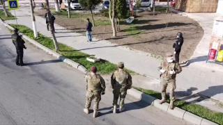 Țăndărei, oraș lovit de coronavirus, filmat din dronă (Video)