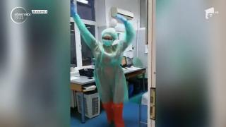 Asistentă din clipul de la Victor Babeș: ”Oricât de greu ar fi, noi suntem împreună”