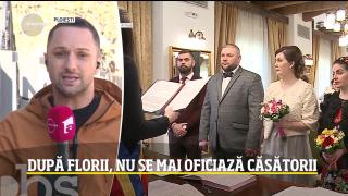 După Florii, nu se mai oficiază căsătorii la Ploieşti